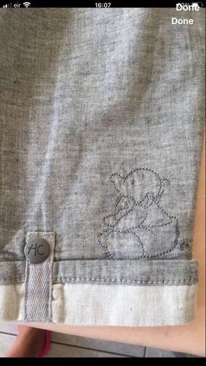 Boys trousers 6/9 mths