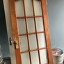 2 timber/glass doors, 1 hollow(white) door Image 3