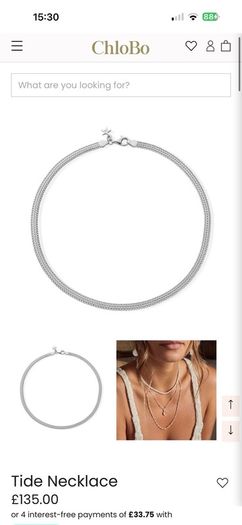 ChloBo Tide necklace