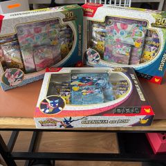 pokemon 30th anniversary EX boxes