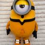 Minions The Rise Of Gru Kung Fu Stuart Plush Soft Poshpaws approx. 30 cm. Used Please see photos Image 2