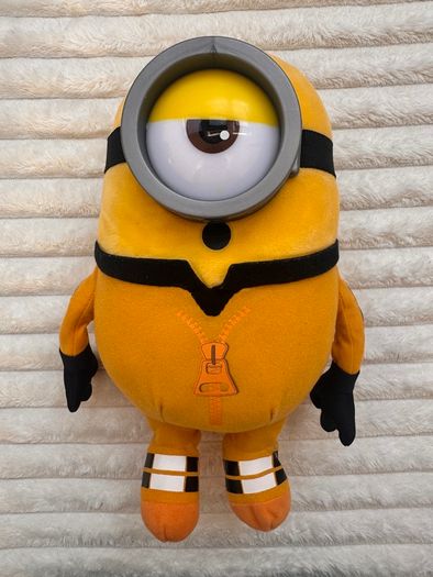 Minions The Rise Of Gru Kung Fu Stuart Plush Soft Poshpaws approx. 30 cm. Used Please see photos