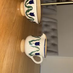 Nicholas Mosse Rare Blue Tulip Milk and Sugar Set