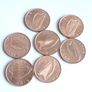 Uncirculated 1 pence coins Image 2