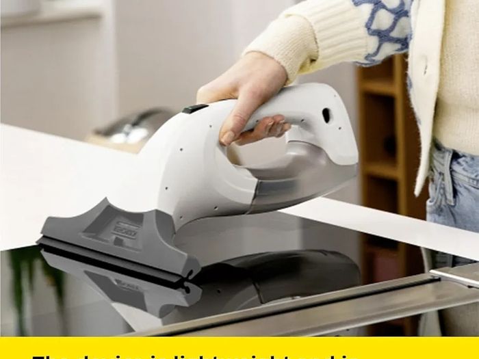 WV 1 Window Vac, Condensation Removal, Battery Running Time: 20 min, LED Display for Battery Status, Dirty Water Tank: 100 ml, Weight: 0.5 kg