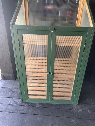Mini Wooden Greenhouse