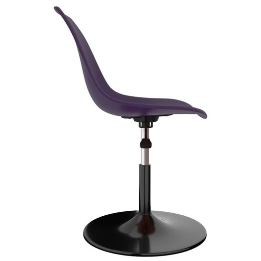 Swivel Dining Chairs 6 pcs Lila PP