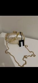 River island Marble hard shell clutch bag