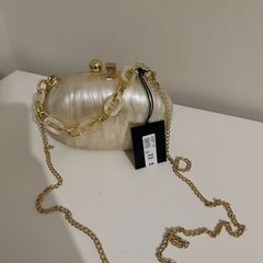 River island Marble hard shell clutch bag