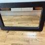 Brown Leather Effect Mirror Image 2