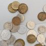 Collection of mixed international coins Image 4