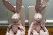 Pink rabbit bookends x 2 from Next