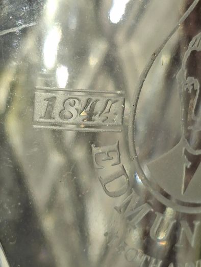 Dublin Crystal Edmund Rice 150th Anniversary Glass Vase