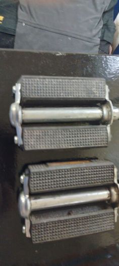 Retro bike pedals