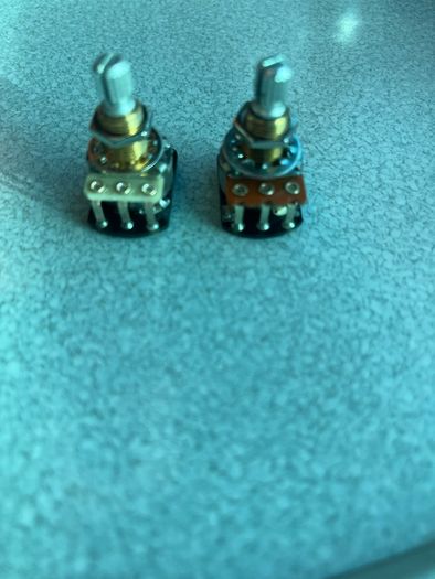 Emg active pickup 25k Volume and tone Pot SOLDERLESS replacement potentiometer for active pickup brand new guitar parts