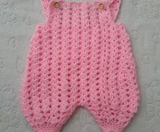 Handmade baby rompers 0-3 months