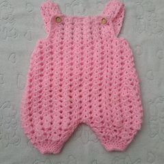 Handmade baby rompers 0-3 months