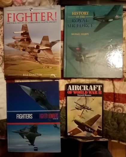 Four Vintage Aircraft Books