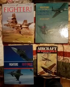 Four Vintage Aircraft Books