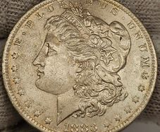 USA United States 1883 O Morgan Dollar Beautiful Uncirculated Lustrous