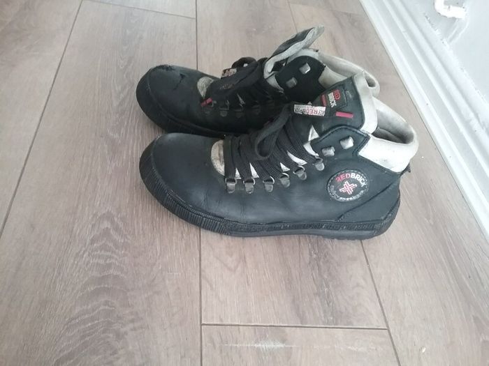 Leather Safety Boots Size 8