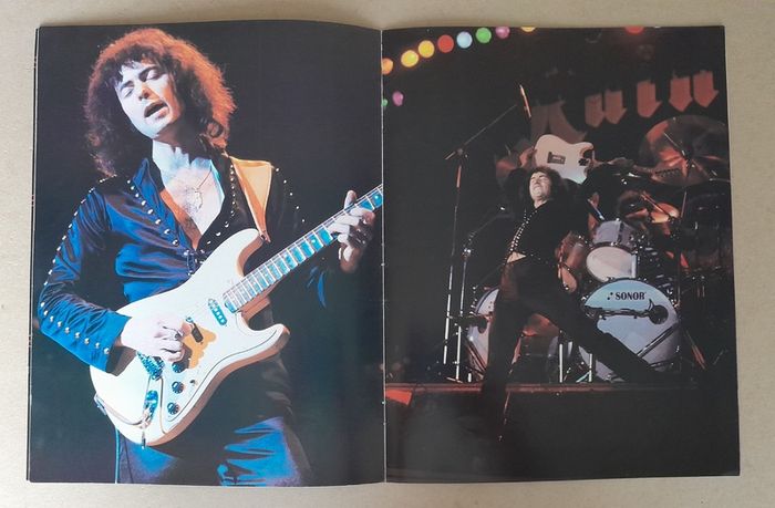 Rainbow vintage tour programme Ritchie Blackmore