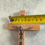 Wood Crucifix, Wall Cross from Holy Land, Bethlehem & Jerusalem Image 5