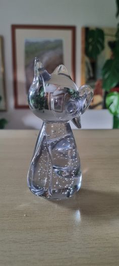 Retro Bubble Glass Owl