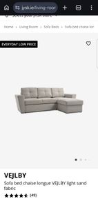 JYSK brandew sofa bed (unopened box)