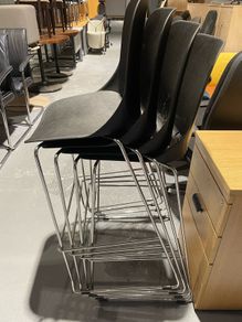 High end office High Chair Stackable price for 4