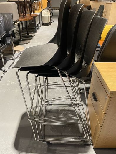 High end office High Chair Stackable price for 4