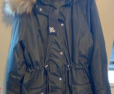 Gorgeous BE YOU Khaki Dark Green PARKA Coat Jacket BNWT