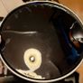 Evans Hydraulic Black Bass Drum Head, 22" Image 2