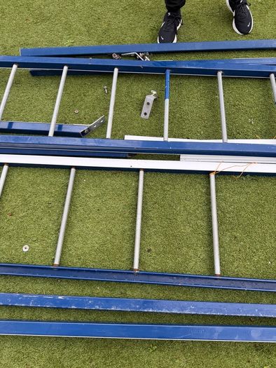 40mm Blue Solid Unistrut