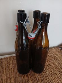 Clip top bottles