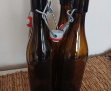 Clip top bottles