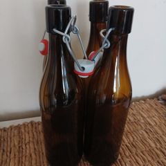 Clip top bottles