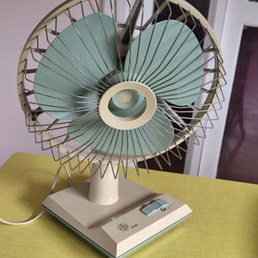 Vintage Working Table Fan by Stork