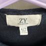 Girls navy cardigan Image 3