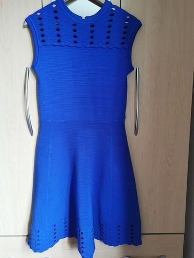 Ted Baker Zaralie Jacquard panel Skater Dress UK 12