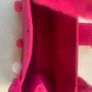 Girl's Pink Fabric Felt Tote Bag Image 3