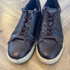 GANT Leather Sneakers  Dark Brown