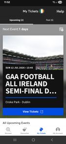 Dublin V Kerry ticket