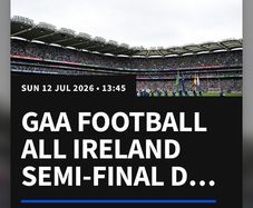 Dublin V Kerry ticket