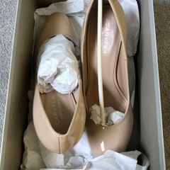 Carvela Nude Patent Leather Shoes