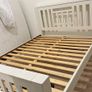 King Size Bed Frame + Novilla Memory Foam Pocket Sprung Mattress & Cover Image 2