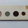 Mexico 1965 Set of 5 Coins Peso & Centavo Presentation Pack Image 2