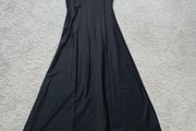 Black maxi dress Shein size S