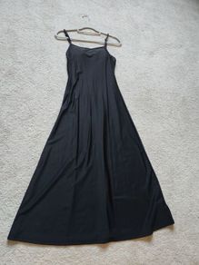 Black maxi dress Shein size S
