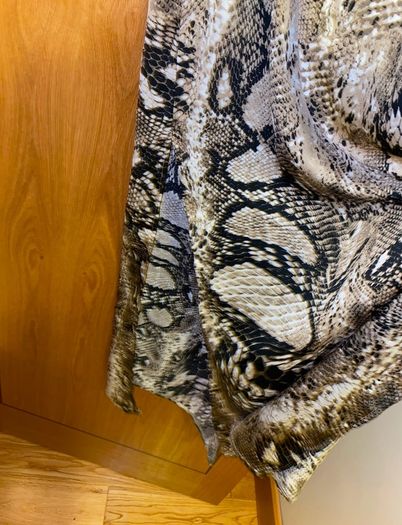 Brand new Nasty Gal long snakeskin dress